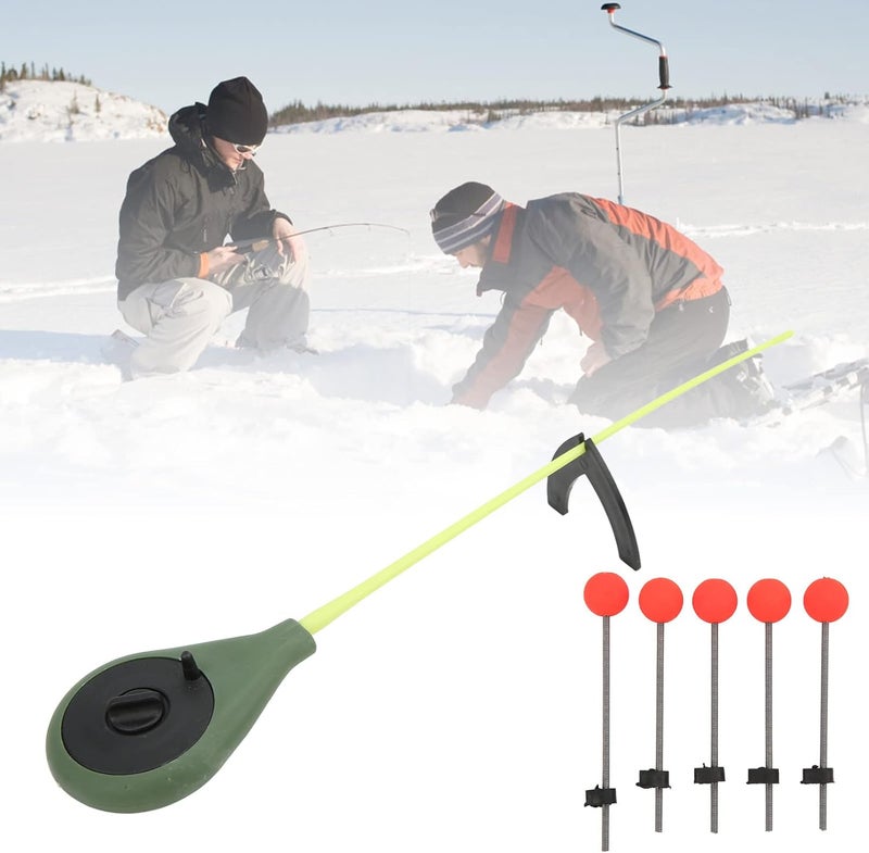 Topyond 5pcs Portable Winter Ice Fishing Rod Pole Tip for Outdoor Winter Fishing Tackle Auxiliary Equipment - Image 2